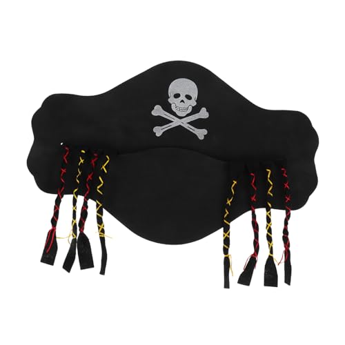 ERINGOGO Geflochtener Piratenhut für Erwachsene Verstellbare Kopfbedeckung für Halloween Karneval Themenpartys Piratenkostüm Zubehör mit Realistischen Zöpfen ERINGOGO Geflochtener Piratenhut für Erwachsene Verstellbare Kopfbedeckung für Halloween Karneval Themenpartys Piratenkostüm Zubehör mit Realistischen Zöpfen von ERINGOGO