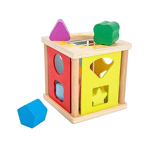 ERINGOGO Lernspielzeug Für Jungen Und Mädchen Zahlenblock-Spielzeug Holzbausteine ​​für Jungen Und Mädchen von ERINGOGO
