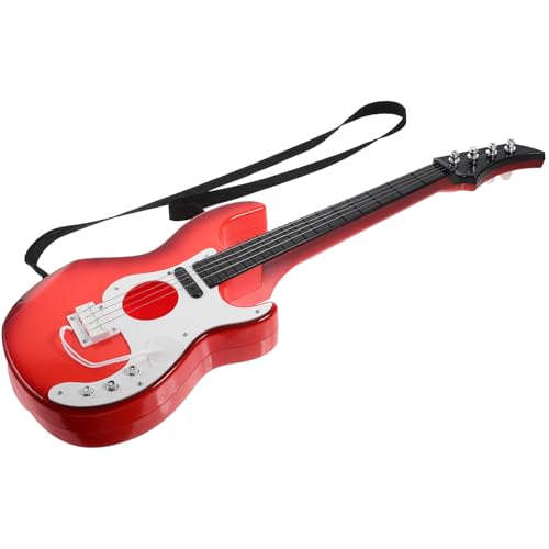ERINGOGO Gitarre für Lernspielzeug mit Verstellbaren Saiten Musikinstrument für Anfänger Geburtstagsgeschenke und Feiertage von ERINGOGO