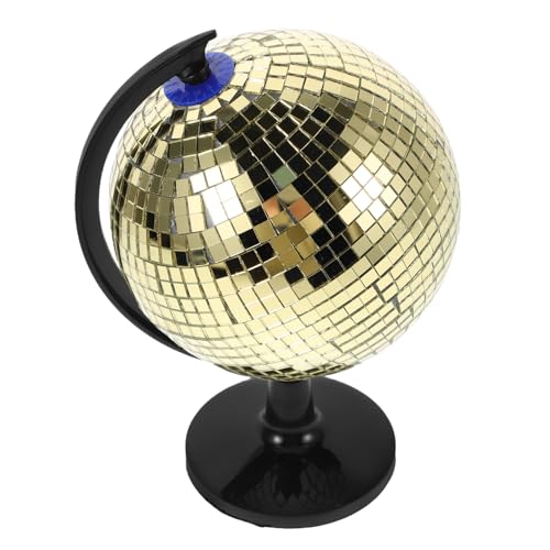 ERINGOGO Glitzerkugeln Ball Mit Flare-Effekt Kleine Discokugel Discokugel-zubehör Pilz-Spiegel Spiegelkugel Licht Disco-Kugel-Scheinwerfer Rotierendes Discokugellicht Plastik Golden ERINGOGO Glitzerkugeln Ball Mit Flare-Effekt Kleine Discokugel Discokugel-zubehör Pilz-Spiegel Spiegelkugel Licht Disco-Kugel-Scheinwerfer Rotierendes Discokugellicht Plastik Golden von ERINGOGO