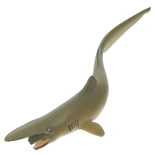ERINGOGO Koboldhai Modell für Kinder Simulation Meerestier Spielzeug Kunstofffigur für Aquarium Dekoration Pädagogisches Spielzeug für Frühe Bildung Lebendig und Detailgetreu von ERINGOGO