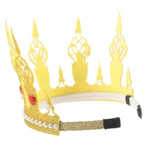 ERINGOGO Goldene Geburtstagskrone Stirnband für Mädchen Party Haarschmuck Prinzessin Diadem Eleganter Kopfschmuck für Geburtstagsfeier Fotoshooting ERINGOGO Goldene Geburtstagskrone Stirnband für Mädchen Party Haarschmuck Prinzessin Diadem Eleganter Kopfschmuck für Geburtstagsfeier Fotoshooting von ERINGOGO