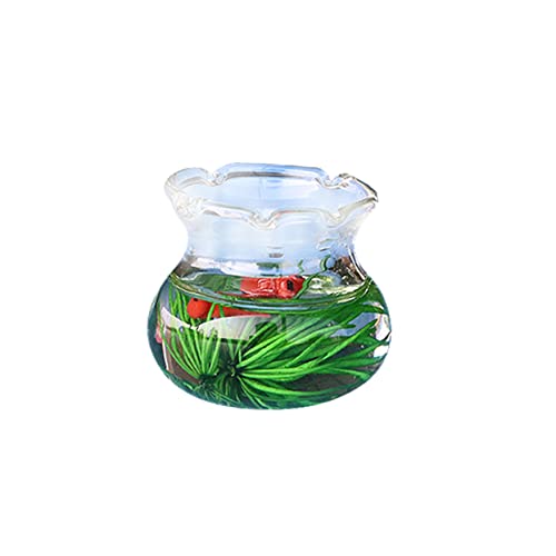 ERINGOGO Goldfischglas Aus Glas Puppenmöbel Dekoration Mini-gartendekoration Mikrolandschaftsornament Zubehör Für Puppenhäuser Heimdekoration Auto- Miniaturen Miniaturornament Rot ERINGOGO Goldfischglas Aus Glas Puppenmöbel Dekoration Mini-gartendekoration Mikrolandschaftsornament Zubehör Für Puppenhäuser Heimdekoration Auto- Miniaturen Miniaturornament Rot von ERINGOGO