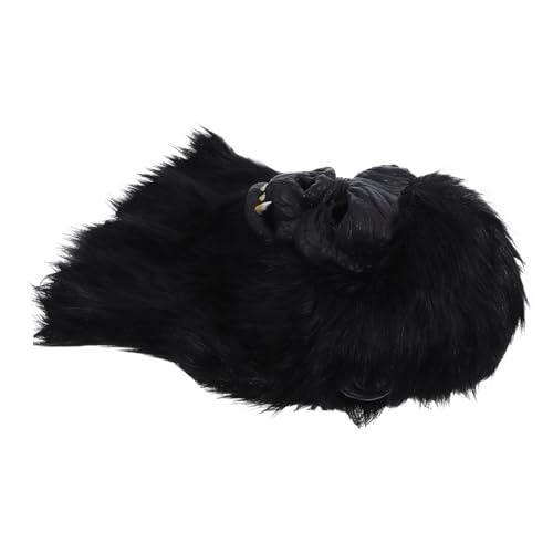 ERINGOGO Gorilla Kopf Maske für Halloween und Kostümpartys Realistische Tiermaske für Cosplay Witzige Foto Requisite Leicht und Bequem von ERINGOGO