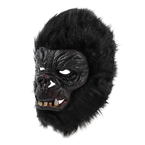 ERINGOGO Gorilla Mask Halloween Cosplay Party Verkleidung Tierkopf Masken Requisite Einheitsgröße für Erwachsene und Jugendliche von ERINGOGO