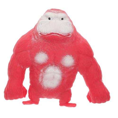 ERINGOGO Gorilla Stressabbau aus Weichem TPR Elastische Affenfigur zum Drücken Leichtes Squeeze Toy für Erwachsene Party für Jahre Haptisches Antistress Tier von ERINGOGO