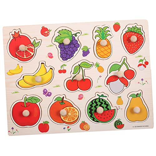 ERINGOGO Greifbrett Für Obst Interessantes Kleinkindpuzzle Kleinkindlernen Kleinkindversorgung Lernen Kleinkind-Puzzle Kleinkind Zubehör Hölzern Colorful ERINGOGO Greifbrett Für Obst Interessantes Kleinkindpuzzle Kleinkindlernen Kleinkindversorgung Lernen Kleinkind-Puzzle Kleinkind Zubehör Hölzern Colorful von ERINGOGO