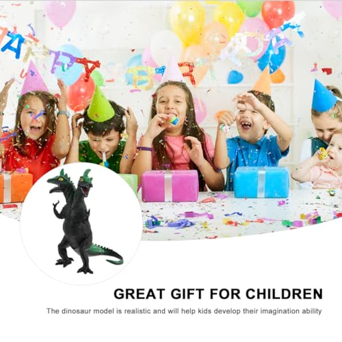 ERINGOGO Großes Dinosaurier Modell mit Sound Realistischer Doppelkopf für Fördert Kreativität und Vorstellungskraft Pädagogisches Dino für Jungen und Mädchen von ERINGOGO