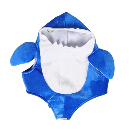 ERINGOGO Haikostüm mit Kapuze Weiches Atmungsaktives Material Bequemes An Ausziehen Farbenfrohes Halloween Geburtstagskostüm für Mädchen und Jungen Geeignet für Partys und Schulaufführungen von ERINGOGO