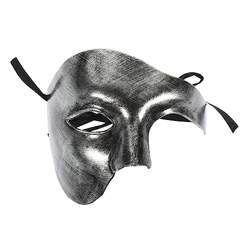 ERINGOGO Halbgesicht Maske Für Halloween Empfindliche Partymaske Im Antiken Stil Dekorative Festival Ausrüstung Für Kostüme Und Feiern Für Karneval Und Maskenbälle von ERINGOGO