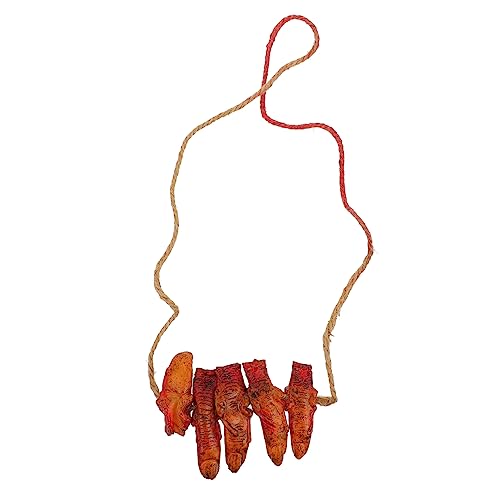 ERINGOGO Halloween Dekoration Gruselige Finger Prop für Ihre Realistische Finger für Schaurige für Partys und Horror Themen Leicht und Tragbar ERINGOGO Halloween Dekoration Gruselige Finger Prop für Ihre Realistische Finger für Schaurige für Partys und Horror Themen Leicht und Tragbar von ERINGOGO
