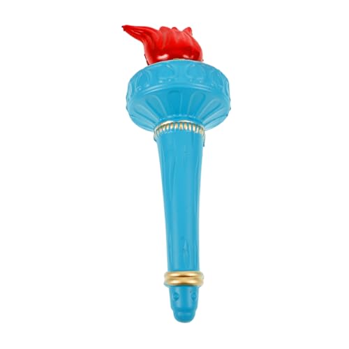 ERINGOGO Halloween Fackel Statue Requisite aus Robustem Kunststoff Langlebiges Cosplay Zubehör für Karneval Maskerade und Halloween Party Dekoration von ERINGOGO