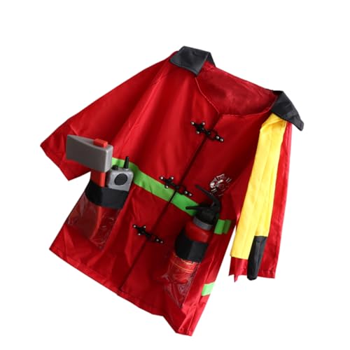 ERINGOGO Halloween Feuerwehr Kostüm Interessante Cosplay Kleidung Für Partys Und Festlichkeiten Optimale Performance von ERINGOGO