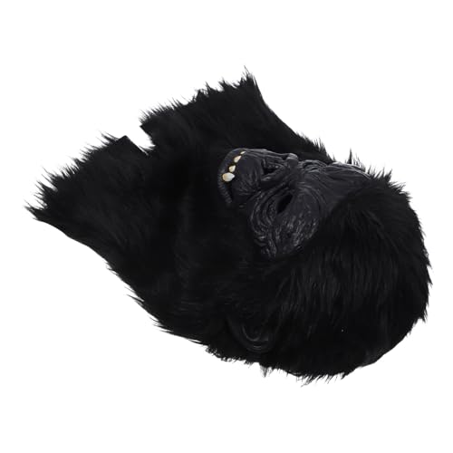 ERINGOGO Halloween Gorilla Maske Lustige Tierkopfmütze für Kostümparty Cosplay Requisiten für Halloween Feiern und Festivals von ERINGOGO