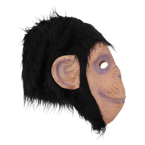 ERINGOGO Halloween Gorilla Maske Vollkopf Gruseliges Tierkostüm für Karneval und Party Witzige Cosplay Maske für Erwachsene Dekorative Affenmaske für Halloween Festival von ERINGOGO