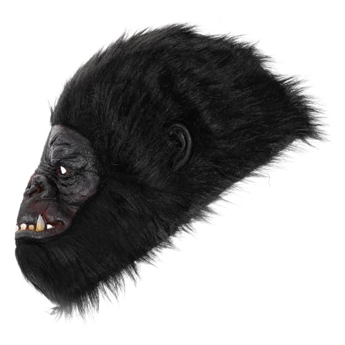 ERINGOGO Halloween Gorilla Tiermaske Lustige Kostümrequisite Leichte Animal Cosplay Maske Für Party Karneval Maskenaccessoire von ERINGOGO