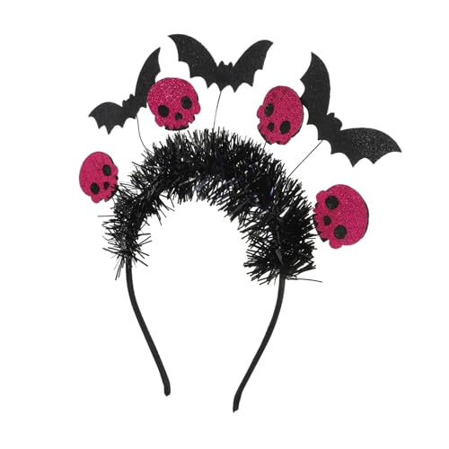ERINGOGO Halloween Haarreif mit und Fledermaus Design Langlebiges Party Cosplay Accessoire für Damen und Herren Komfortabel Vielseitig für Halloween Feste und Fotoshootings ERINGOGO Halloween Haarreif mit und Fledermaus Design Langlebiges Party Cosplay Accessoire für Damen und Herren Komfortabel Vielseitig für Halloween Feste und Fotoshootings von ERINGOGO