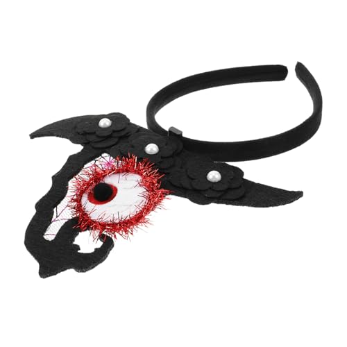 ERINGOGO Halloween Kopfschmuck Hexenhut Haarschmuck Stirnband für Damen Modisches Halloween Haarreifen Partyaccessoire mit Bequemer Passform Vielseitig für Kostüme und Themenfeiern von ERINGOGO