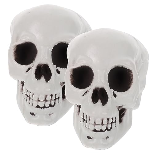 ERINGOGO Halloween Plastikschädel Gruselige Dekoration Realistische Schädel Requisiten Für Geisterhaus Und Halloween Partys ERINGOGO Halloween Plastikschädel Gruselige Dekoration Realistische Schädel Requisiten Für Geisterhaus Und Halloween Partys von ERINGOGO