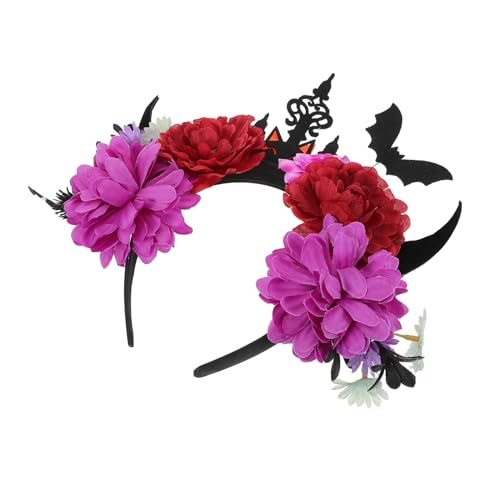 ERINGOGO Halloween Stirnband mit Schwarzem Teufelshörner Design Leichter Tragbarer Kopfschmuck für Cosplay Party und Dunkle Halloween Kostüm Accessoires Kreative Fledermaus und ERINGOGO Halloween Stirnband mit Schwarzem Teufelshörner Design Leichter Tragbarer Kopfschmuck für Cosplay Party und Dunkle Halloween Kostüm Accessoires Kreative Fledermaus und von ERINGOGO