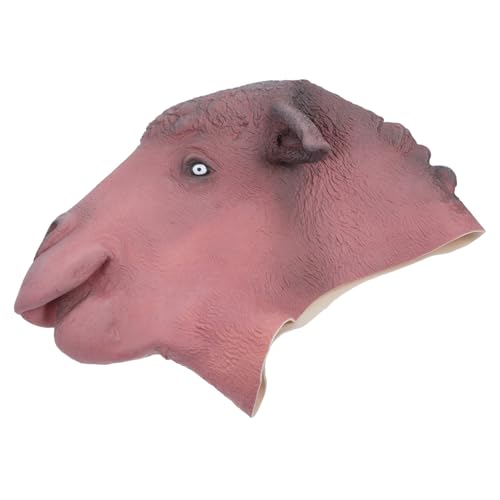 ERINGOGO Halloween Tierkopf Maske Kamelkopf Lustige Kostüm Requisite Leicht Bequem für Karneval Party Verkleidung Bühnenauftritte von ERINGOGO
