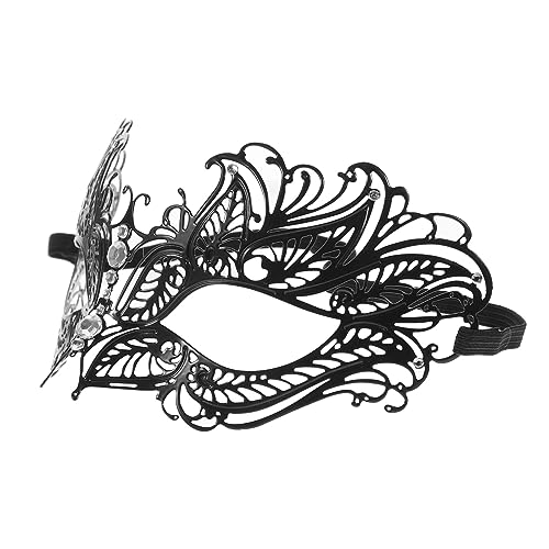 ERINGOGO Maskerade Für Frauen Halbmetall Damen Halloween Party Deko Auge von ERINGOGO