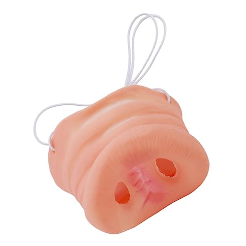 ERINGOGO Halloween-schweinenase Halloween-schweinschnauze Nasenstütze Ankleiden Zirkusschwein Simulation Erwachsene Dekorationen Kostüm Masken Vermissen Klein Lang Emulsion von ERINGOGO