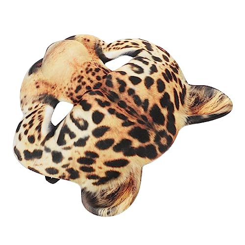 ERINGOGO Halloweenkostüm Milch-hauttoner Wimperntusche Wolf Masken Gesicht Maskerade Dekorationen Urlaubsparty- Für Party Gruselige Eva Leopard von ERINGOGO