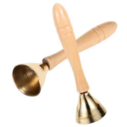 ERINGOGO Handglocken Percussion Instrument Lernspielzeug aus Kupfer mit Griff Leichtes Rhythmusspielzeug Fingerfertigkeit und Koordination für Mädchen Jungen ERINGOGO Handglocken Percussion Instrument Lernspielzeug aus Kupfer mit Griff Leichtes Rhythmusspielzeug Fingerfertigkeit und Koordination für Mädchen Jungen von ERINGOGO