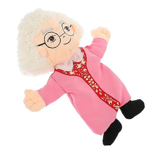 ERINGOGO Handpuppe Handspielzeug Großmutter Figur Weiche Baumwollfüllung Realistische Details Kreatives Rollenspiel für Interaktive Puppen für Frühe Bildung und Eltern Junge Mädchen Spiel ERINGOGO Handpuppe Handspielzeug Großmutter Figur Weiche Baumwollfüllung Realistische Details Kreatives Rollenspiel für Interaktive Puppen für Frühe Bildung und Eltern Junge Mädchen Spiel von ERINGOGO