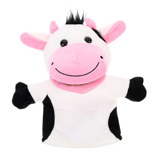 ERINGOGO Handpuppe Tiermotiv Plüsch mit Beweglichem Mund Leichtes Rollenspiel für Fördert Kreativität und Eltern Junge Mädchen Interaktion für Geschichten und Theateraufführungen von ERINGOGO