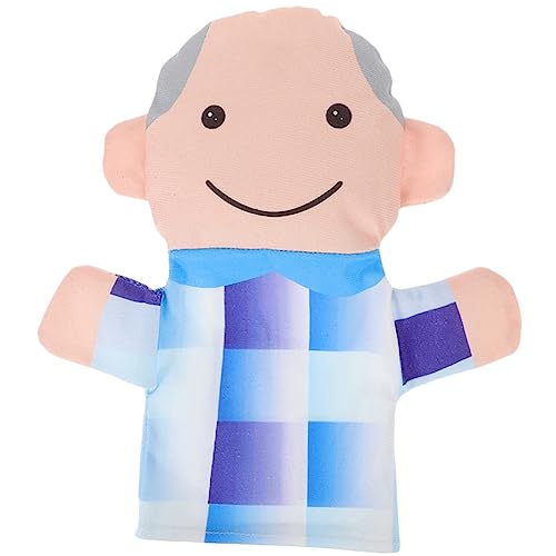 ERINGOGO Handpuppen Handpuppe Plüsch Rollenspiel Puppen Familienpuppen Fingerpuppen Der Familie Menschen Marionetten Kleinkindspielzeug Stoff von ERINGOGO