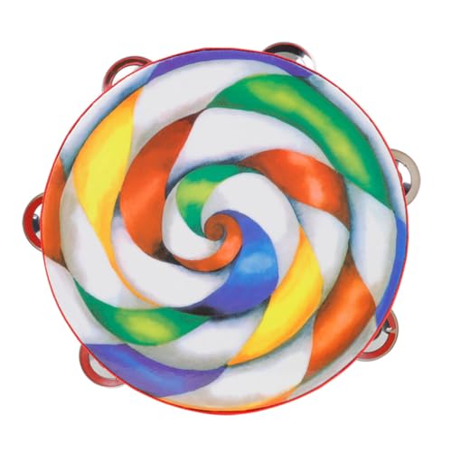 ERINGOGO Handtrommel Buntes Percussion Schlaginstrument Musikinstrument für Frühpädagogik Musikalisches Lernspielzeug Geschenk ERINGOGO Handtrommel Buntes Percussion Schlaginstrument Musikinstrument für Frühpädagogik Musikalisches Lernspielzeug Geschenk von ERINGOGO