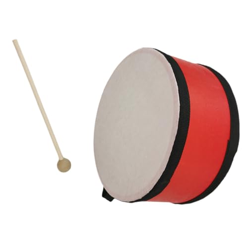ERINGOGO Handtrommel mit Leichtes Percussion für Anfänger Holzspielzeug Musikförderung Lernspielzeug für Kleinkinder und Ab Jahren von ERINGOGO
