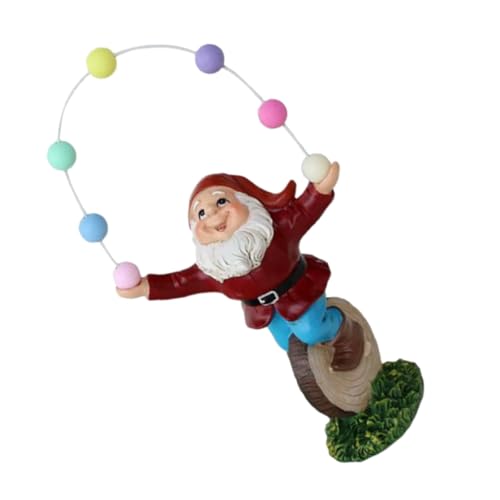 ERINGOGO Miniatur GNOME Figuren Gartenstatue Dekorative -Ornamente Für Schreibtische Und Für Geburtstage Und Feiertage von ERINGOGO