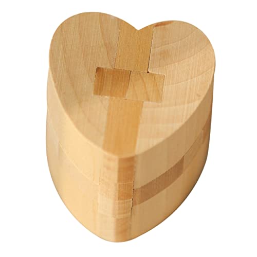 ERINGOGO Kongming Lock Toy Herzförmiger Holz Puzzle-knobelspiel Für Intelligentes Holzspielzeug Kreativität Und Logischem Denken ERINGOGO Kongming Lock Toy Herzförmiger Holz Puzzle-knobelspiel Für Intelligentes Holzspielzeug Kreativität Und Logischem Denken von ERINGOGO