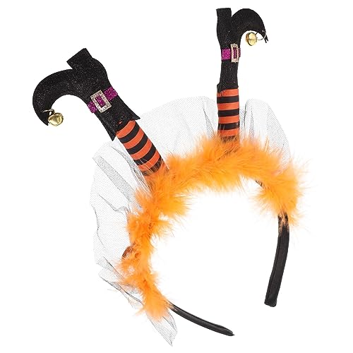 ERINGOGO Hexenfuß-Stirnband halloween haarschmuck halloween haarreif Hexenkostüm Halloween-Haarband haarreifen damen Halloween-Stirnbänder für Frauen Party-Cosplay-Accessoires Plastik ERINGOGO Hexenfuß-Stirnband halloween haarschmuck halloween haarreif Hexenkostüm Halloween-Haarband haarreifen damen Halloween-Stirnbänder für Frauen Party-Cosplay-Accessoires Plastik von ERINGOGO