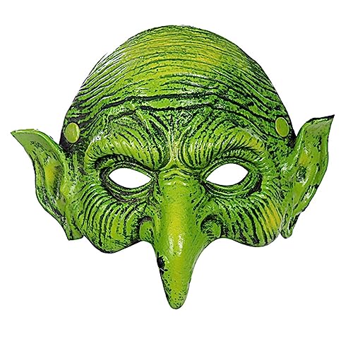 ERINGOGO Halloween Karneval Gesichts Horror Halbhexe Für Vergnügungspark Und Bar von ERINGOGO