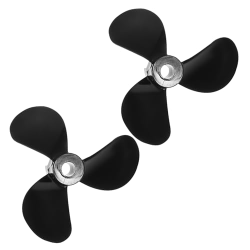ERINGOGO Hochfester Rc Boot Propeller Dreiblatt DIY Modellboot Ersatzteil Links Rechtsdrehend Langlebiges Kunststoffzubehör für Kleine Ferngesteuerte Boote von ERINGOGO