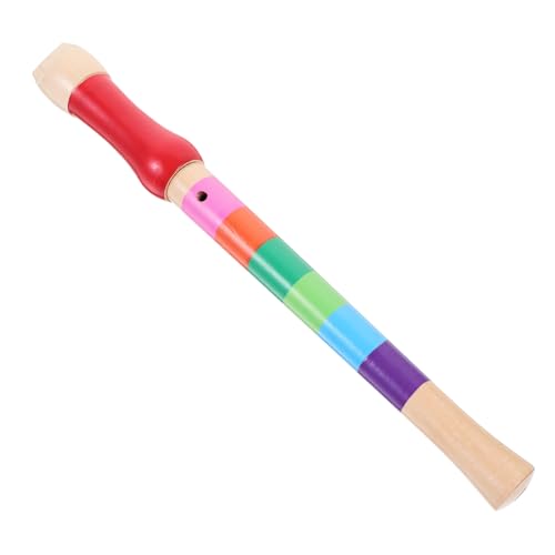 ERINGOGO Hohe Klarinette Blockflöte Holzblasinstrumente Für Erwachsene Kinderrekorderinstrument Musikinstrumente Flöte Kindermusikinstrument Flötenkinder Flötenmusik Hölzern Zufällige Farbe von ERINGOGO