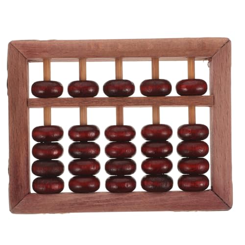 ERINGOGO Holz Abacus Lernspielzeug für Vorschulkinder Tragbarer Rechenrahmen mit Buchenperlen Elegantes Vintage Design für Junge Frühes Lernen und Mathematikförderung ERINGOGO Holz Abacus Lernspielzeug für Vorschulkinder Tragbarer Rechenrahmen mit Buchenperlen Elegantes Vintage Design für Junge Frühes Lernen und Mathematikförderung von ERINGOGO