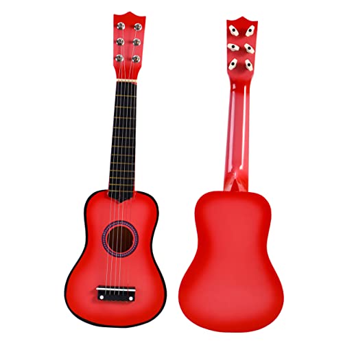 ERINGOGO Holz Akustikgitarre für Anfänger Kleinkinder Musikinstrument mit Sicherer und Angenehmem Griff von ERINGOGO