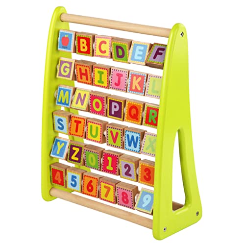 ERINGOGO Holz Alphabet Lernspielzeug für Pädagogisches Desktop Zahlenkenntnisse Sicheres und Langlebiges Design für Kreative Lernstunden Ab ERINGOGO Holz Alphabet Lernspielzeug für Pädagogisches Desktop Zahlenkenntnisse Sicheres und Langlebiges Design für Kreative Lernstunden Ab von ERINGOGO
