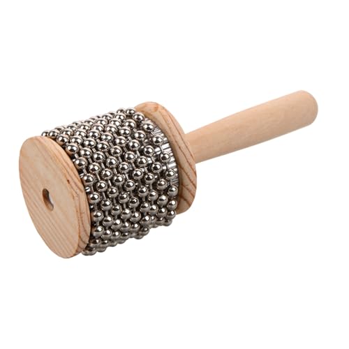 ERINGOGO Holz Cabasa Handinstrument Rassel Percussion für Rhythmusförderndes Langlebiges Musikinstrument für Junge Mädchen und Junge Mädchen Klarer für Musikunterricht und Bandbegleitung ERINGOGO Holz Cabasa Handinstrument Rassel Percussion für Rhythmusförderndes Langlebiges Musikinstrument für Junge Mädchen und Junge Mädchen Klarer für Musikunterricht und Bandbegleitung von ERINGOGO