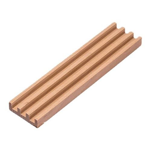 ERINGOGO Holz Domino Rack mit Mehrfachen Fächern Langlebiger Domino Halter aus Buche Ergonomisch für Familien und Lernspiele und Alphabet Spiele Handfreundlich bei Arthritis ERINGOGO Holz Domino Rack mit Mehrfachen Fächern Langlebiger Domino Halter aus Buche Ergonomisch für Familien und Lernspiele und Alphabet Spiele Handfreundlich bei Arthritis von ERINGOGO