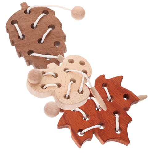 ERINGOGO Holz Fädelspielzeug für Kleinkinder Montessori Pädagogisch Cartoon Schnürspielzeug zur Feinmotorik Konzentration Geduld ERINGOGO Holz Fädelspielzeug für Kleinkinder Montessori Pädagogisch Cartoon Schnürspielzeug zur Feinmotorik Konzentration Geduld von ERINGOGO