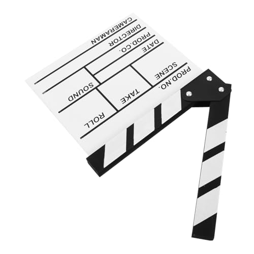 ERINGOGO Holz Filmklappe Klappe Szene Filmklappe Filmklappen Kreative Filmszene Zubehör Pädagogisch Nachhaltig ERINGOGO Holz Filmklappe Klappe Szene Filmklappe Filmklappen Kreative Filmszene Zubehör Pädagogisch Nachhaltig von ERINGOGO