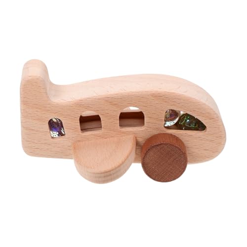 ERINGOGO Holz Flugzeugspielzeug für Kleinkinder Motorikspielzeug für Ab Jahren Fördert Feinmotorik Sensorische Fähigkeiten Natürlichem Buchenholz ERINGOGO Holz Flugzeugspielzeug für Kleinkinder Motorikspielzeug für Ab Jahren Fördert Feinmotorik Sensorische Fähigkeiten Natürlichem Buchenholz von ERINGOGO