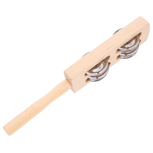ERINGOGO Holz Handglocke Kinderinstrument Musikalisches für Kleinkinder Pädagogisches Percussioninstrument mit Glocken für Frühförderung und Spielspaß ERINGOGO Holz Handglocke Kinderinstrument Musikalisches für Kleinkinder Pädagogisches Percussioninstrument mit Glocken für Frühförderung und Spielspaß von ERINGOGO