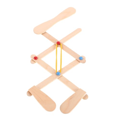 ERINGOGO Holz Mechanical Hand Kit mit Präziser Mechanik Realistischen DIY Bausatz für Pädagogisches Ingenieurspielzeug für Wissenschafts und Techniklernen Dekoratives Desktop Modell von ERINGOGO